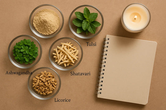 Adaptogens in Ayurveda: 5 Ancient Herbs That Calm Stress Naturally