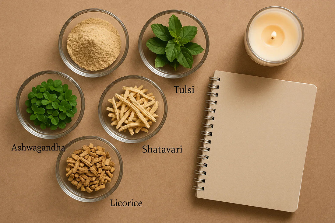 Adaptogens in Ayurveda: 5 Ancient Herbs That Calm Stress Naturally