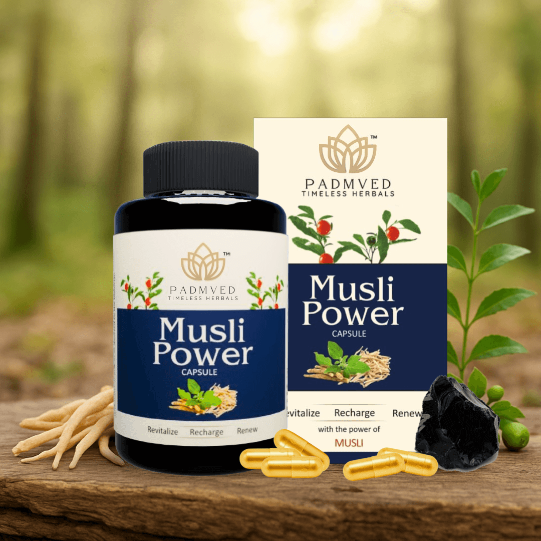 Padmved Musli Power Capsules - Padmved Wellness